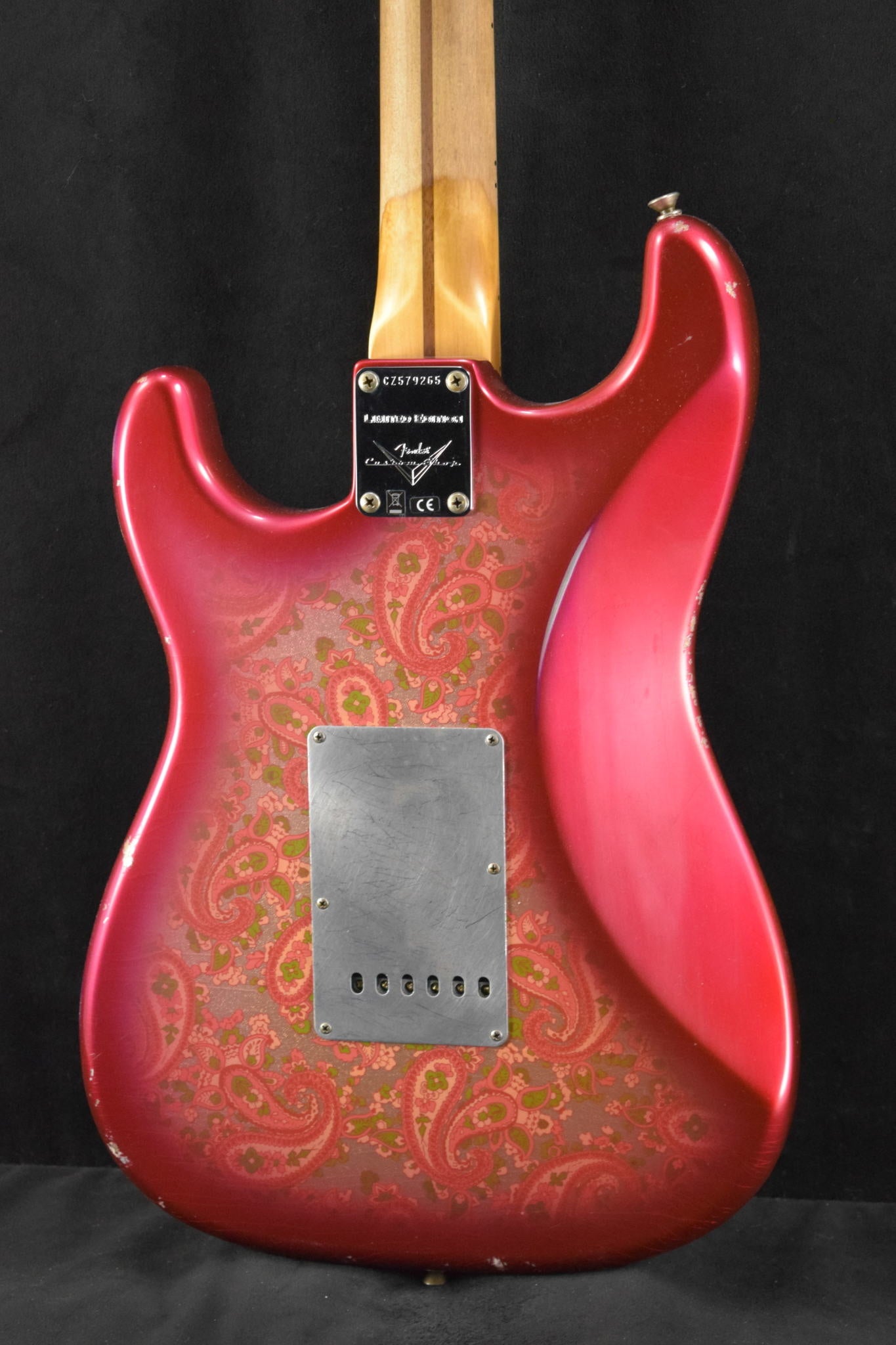 Fender Custom Shop Limited Edition El Diablo Stratocaster Aged Pink Paisley Relic