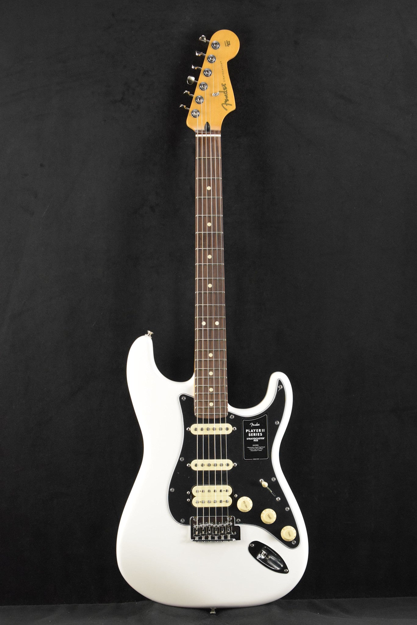 Fender Player II Stratocaster HSS Polar White Rosewood Fingerboard