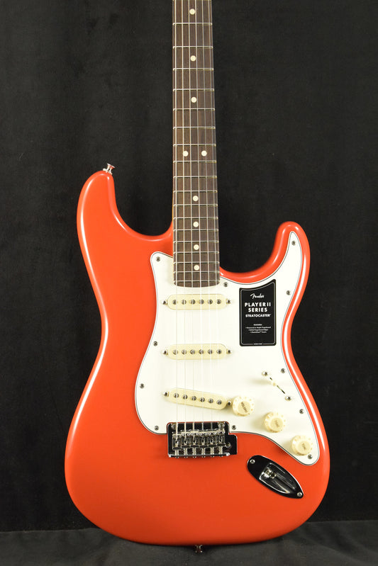 Fender Player II Stratocaster Coral Red Rosewood Fingerboard