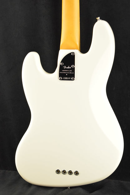 Fender American Professional II Jazz Bass Olympic White Rosewood Fingerboard
