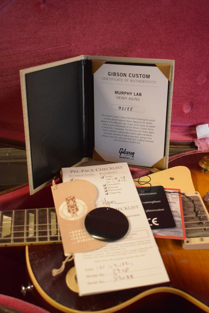 Gibson Murphy Lab 1959 Les Paul Standard Factory Burst Heavy Aged Fuller's Exclusive