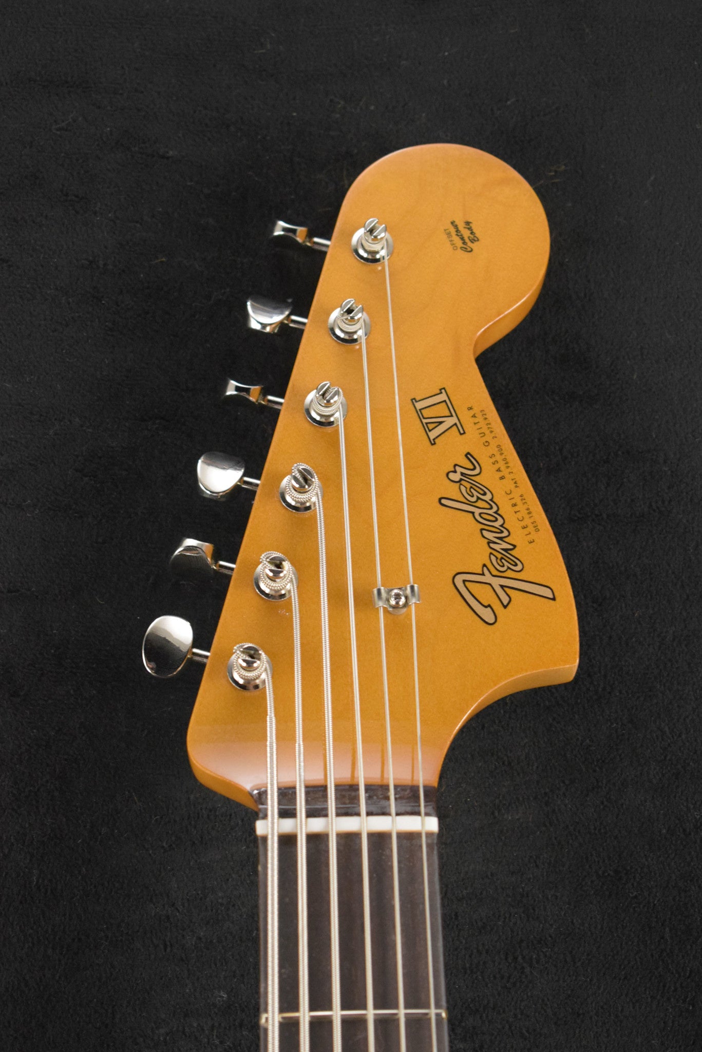 Fender Vintera II '60s Bass VI Fiesta Red Rosewood Fingerboard