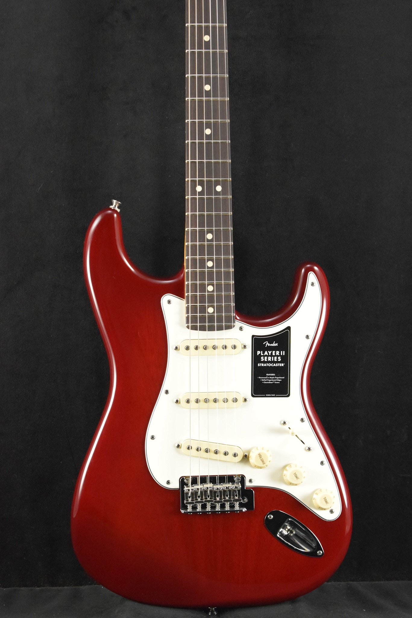 Fender Player II Stratocaster Transparent Cherry Burst Rosewood Fingerboard