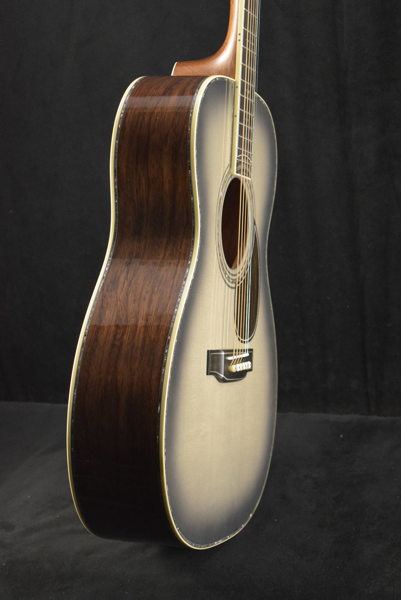 Martin OM-45 John Mayer 20th Anniversary Platinum Gray Burst