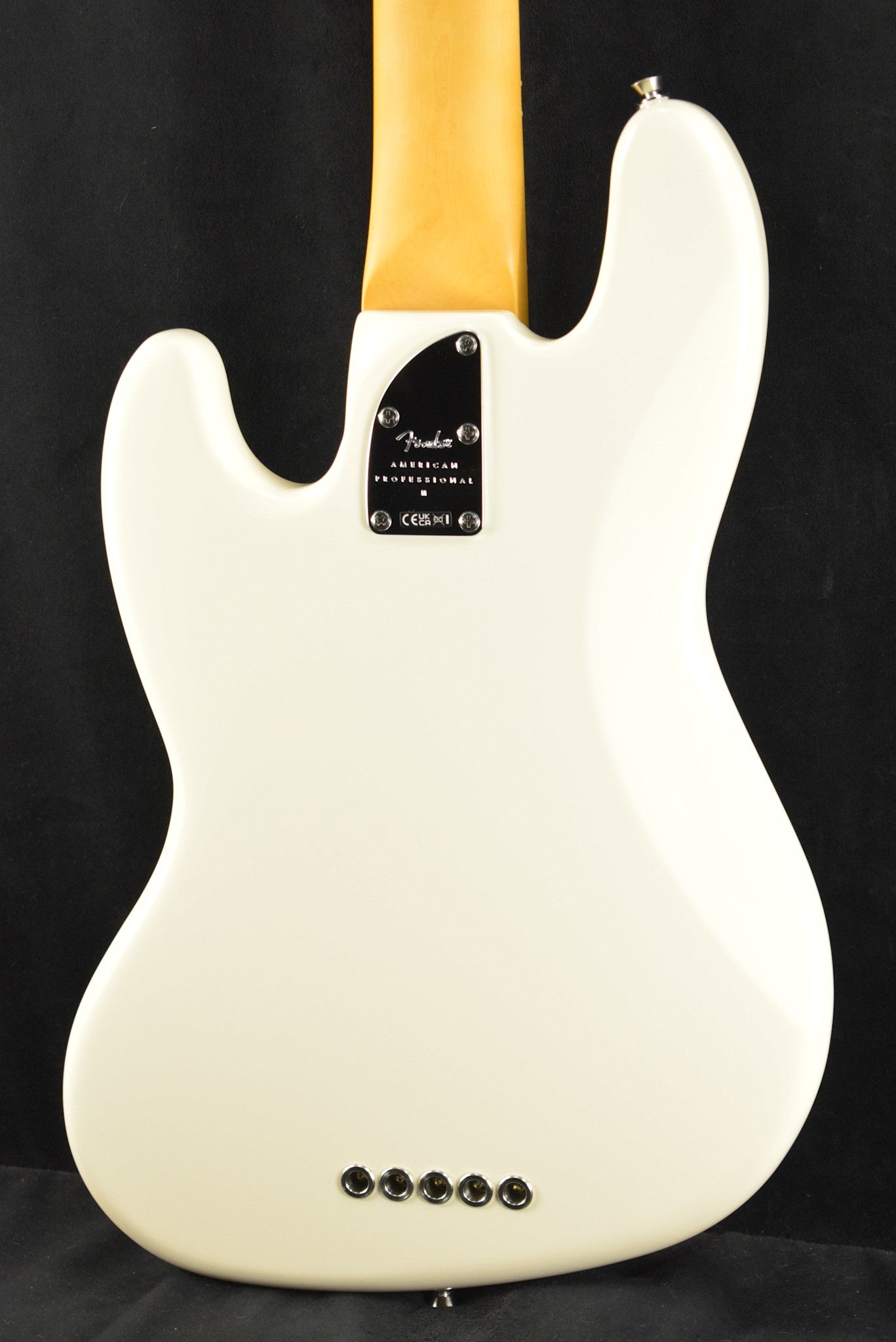 Fender American Professional II Jazz Bass V Olympic White Rosewood Fingerboard