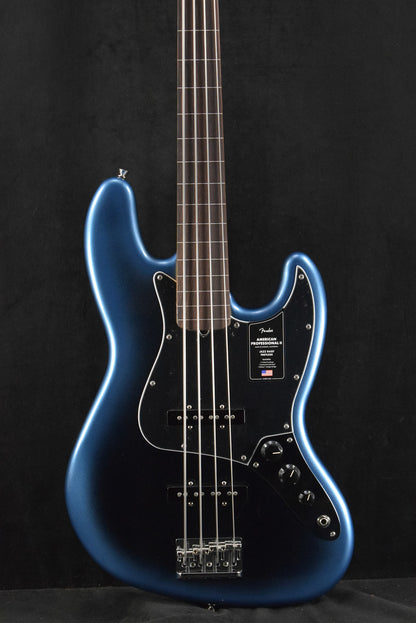 Fender American Professional II Jazz Bass Fretless Dark Night Rosewood Fingerboard