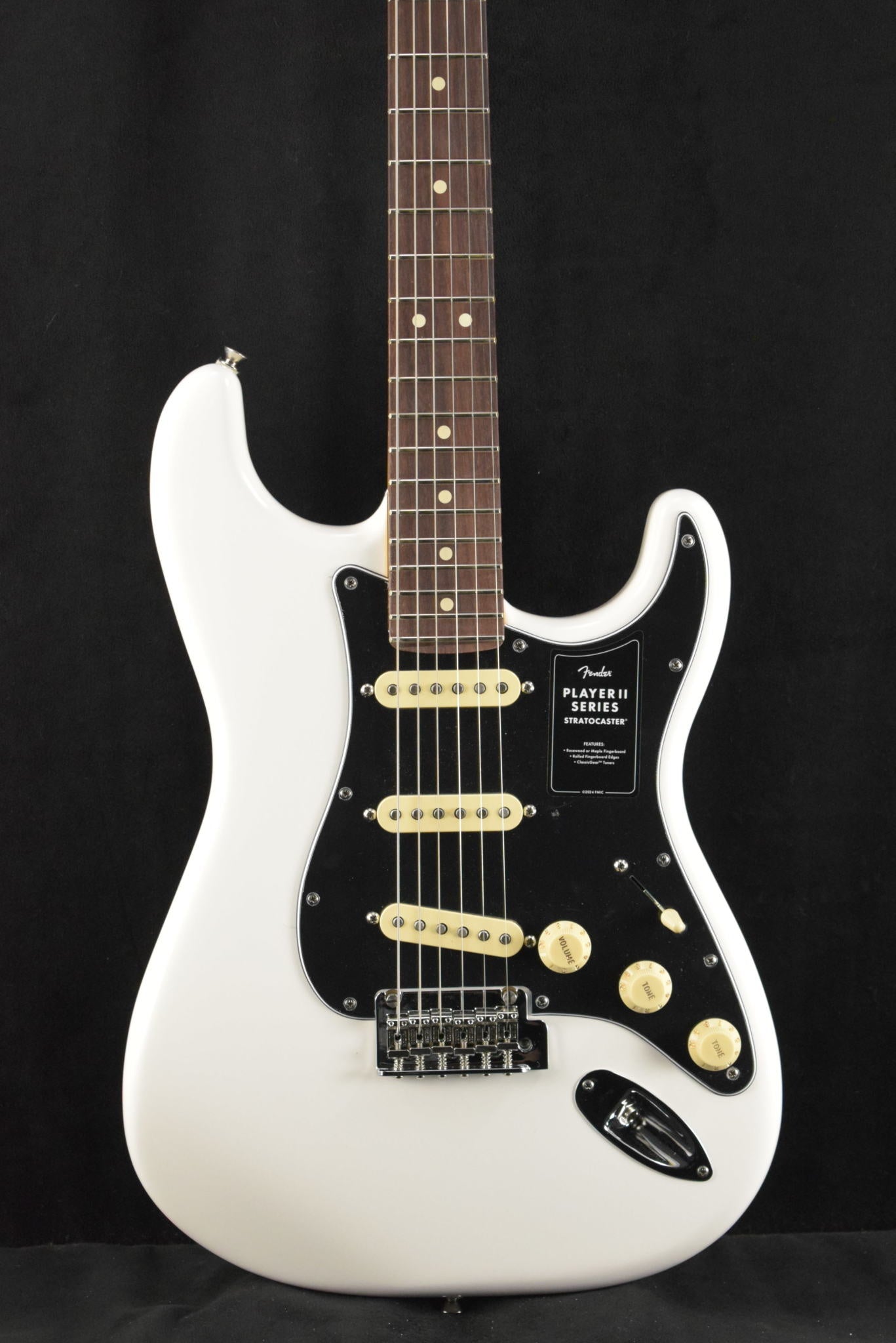 Fender Player II Stratocaster Polar White Rosewood Fingerboard