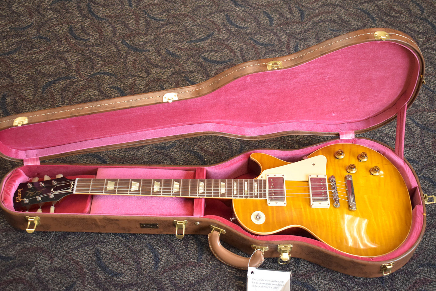 Gibson Murphy Lab 1959 Les Paul Standard Dirty Lemon Ultra Light Aged Fuller's Exclusive