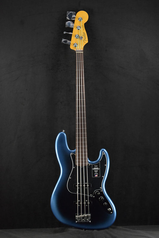 Fender American Professional II Jazz Bass Fretless Dark Night Rosewood Fingerboard