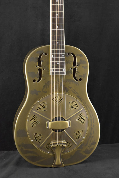 National Style O 12-Fret Antique Brass