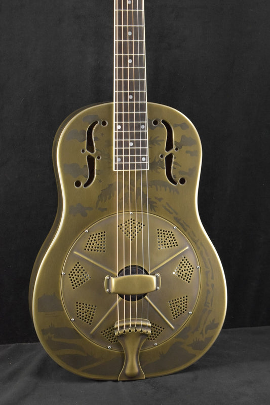 National Style O 12-Fret Antique Brass