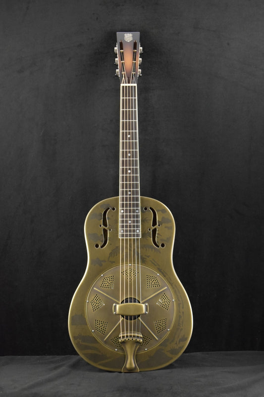 National Style O 12-Fret Antique Brass