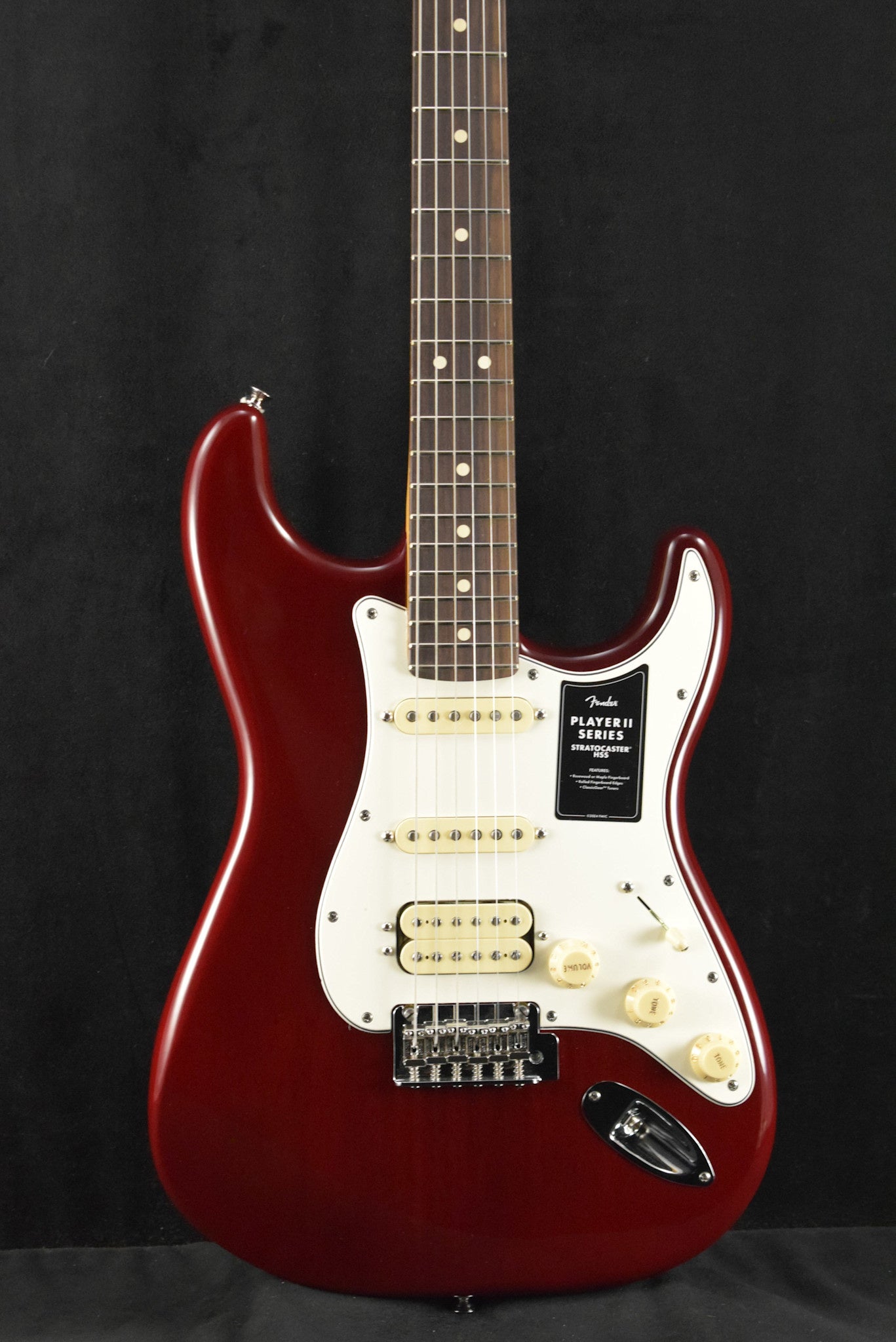 Fender Player II Stratocaster HSS Transparent Cherry Burst Rosewood Fingerboard