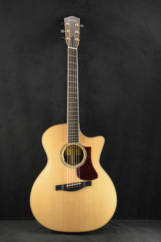 Eastman AC822CE-FF Fan Fret Acoustic Electric Grand Auditorium Natural Truetone Gloss