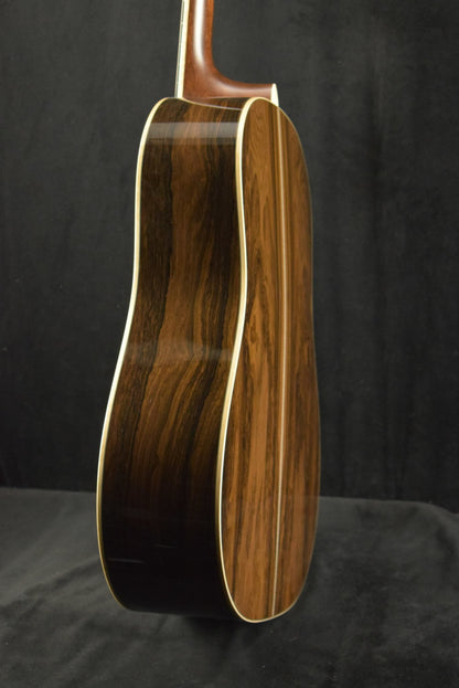 Martin Custom Shop Dreadnought 12-Fret Adirondack Spruce Ziricote 1933 Ambertone Teardrop Burst