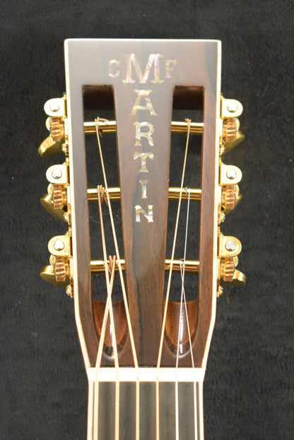 Martin Custom Shop Dreadnought 12-Fret Adirondack Spruce Ziricote 1933 Ambertone Teardrop Burst