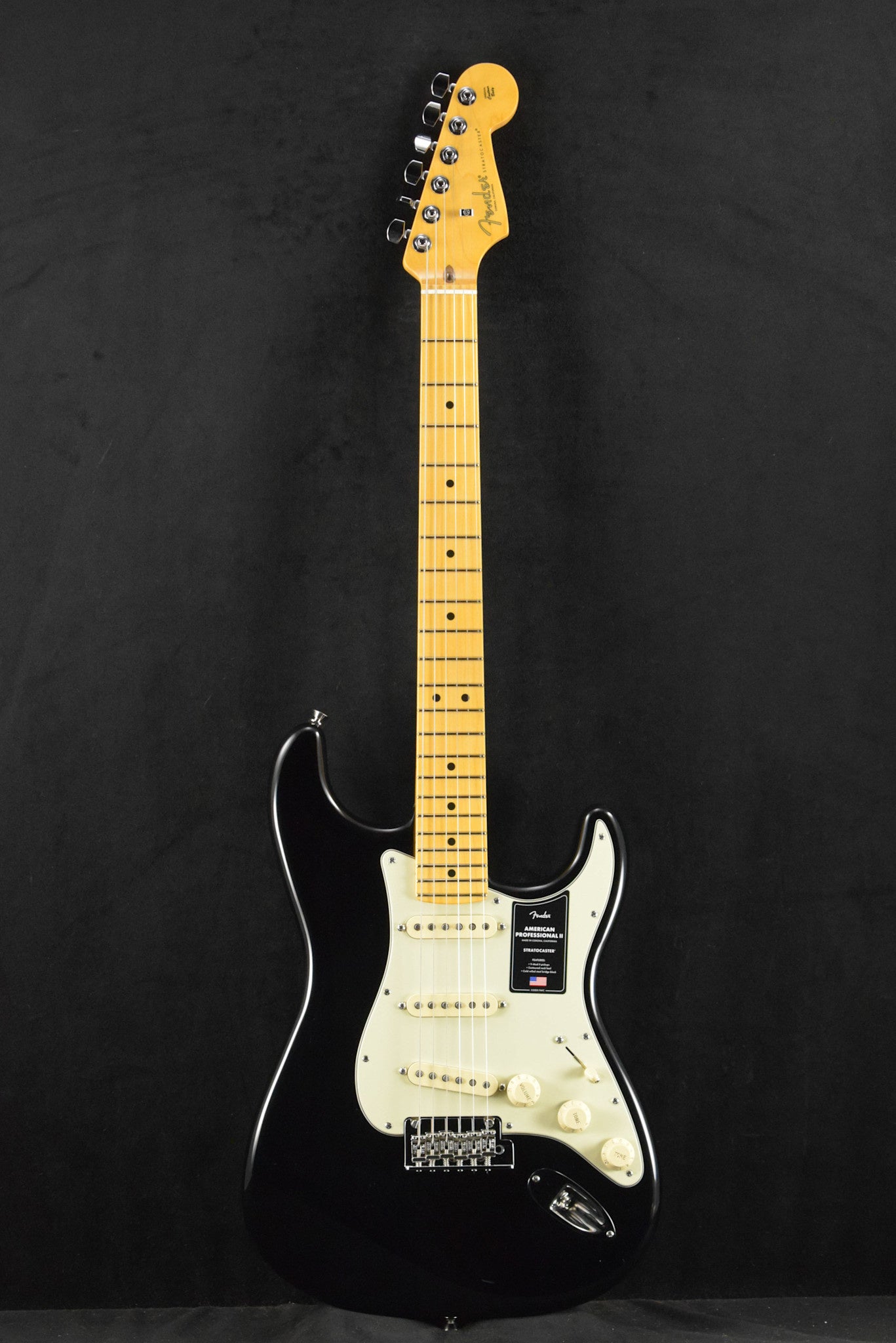 Fender American Professional II Stratocaster Black Maple Fingerboard