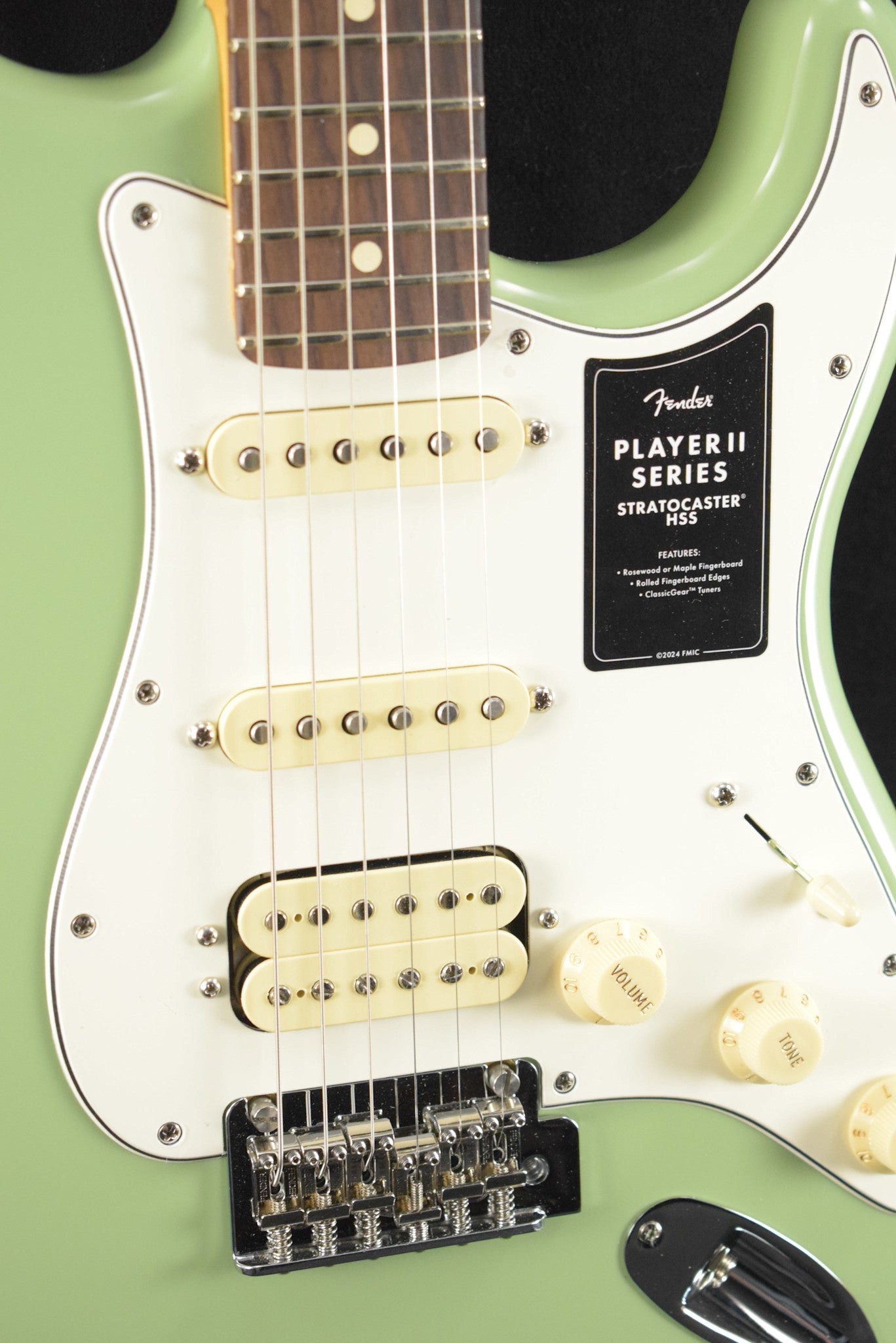 Fender Player II Stratocaster HSS Birch Green Rosewood Fingerboard