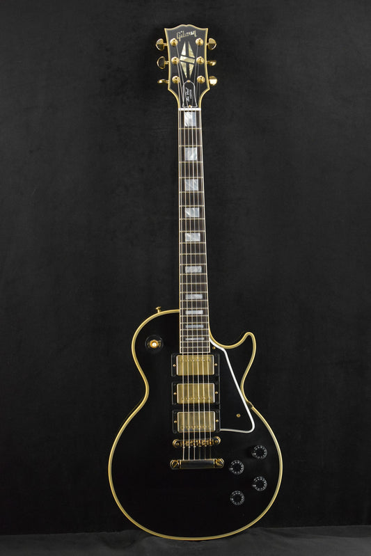 Gibson Custom Shop Les Paul Custom Chambered Body Slim Neck 3 Pickup Ebony VOS GH