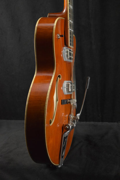 Eastman T58/V-AMB Bigsby Archtop Antique Amber Varnish Finish