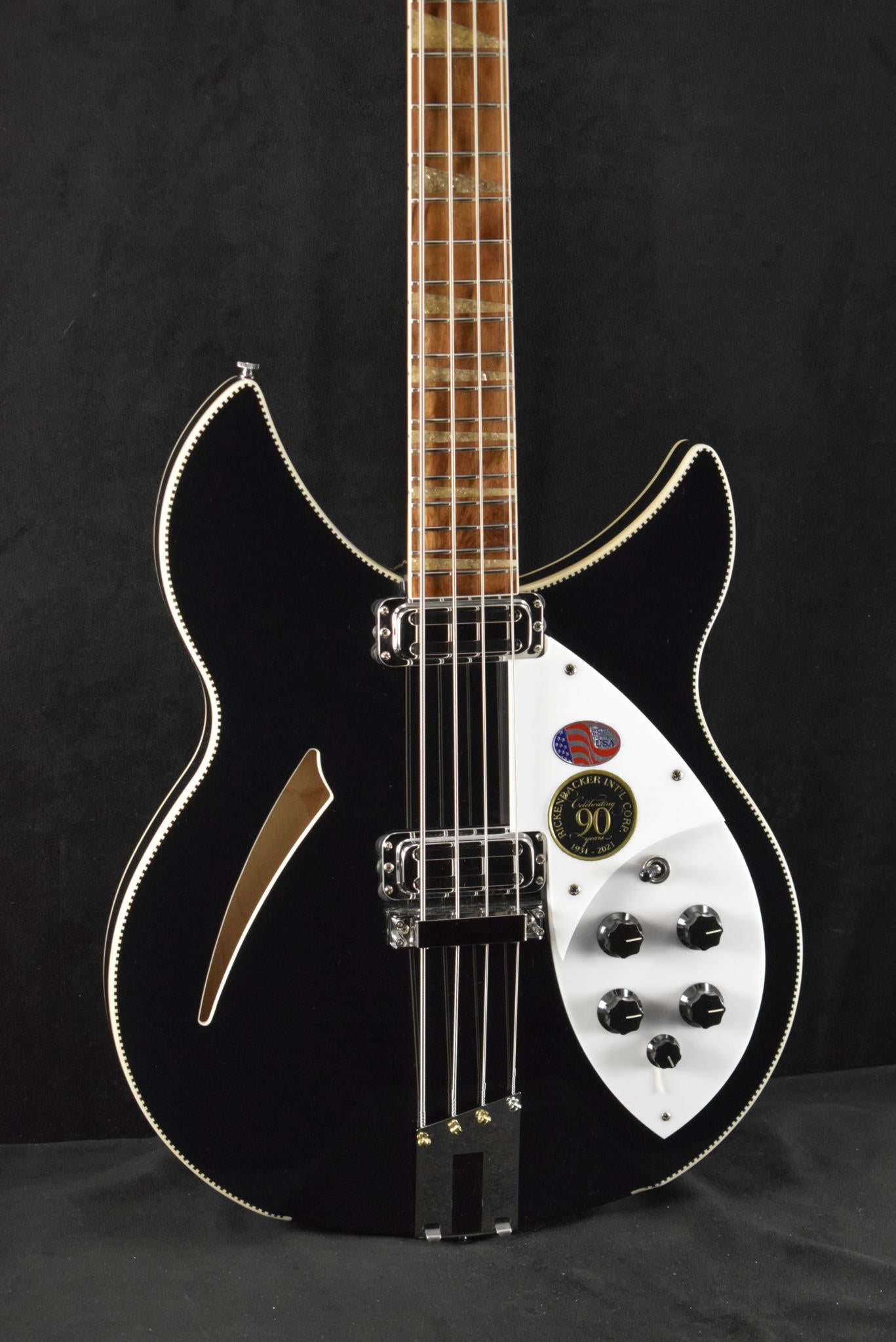 Rickenbacker 90th Anniversary 4005XC JetGlo SCRATCH & DENT