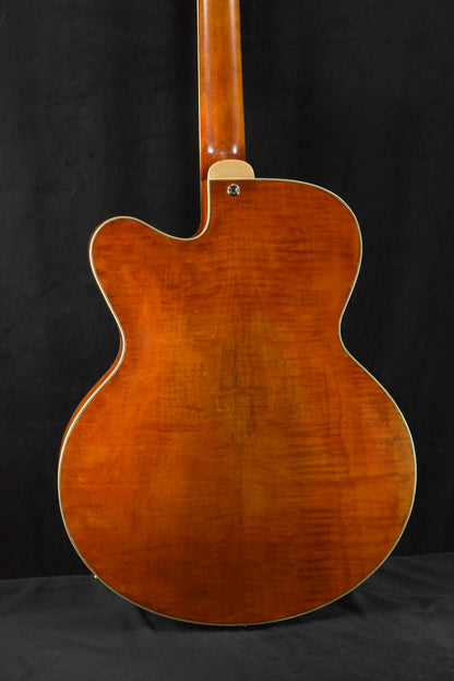 Eastman T58/V-AMB Bigsby Archtop Antique Amber Varnish Finish