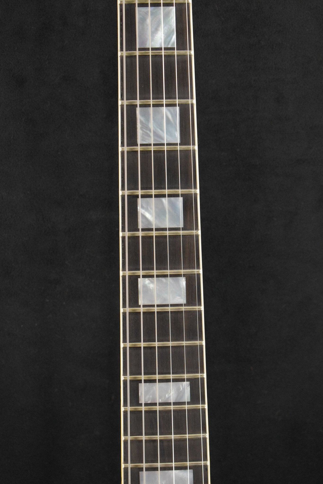 Gibson Custom Shop Les Paul Custom Chambered Body Slim Neck 3 Pickup Ebony VOS GH