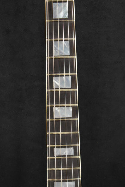 Gibson Custom Shop Les Paul Custom Chambered Body Slim Neck 3 Pickup Ebony VOS GH