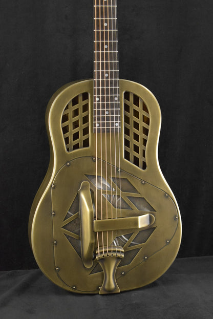National NRP Tricone 12-Fret Antique Brass