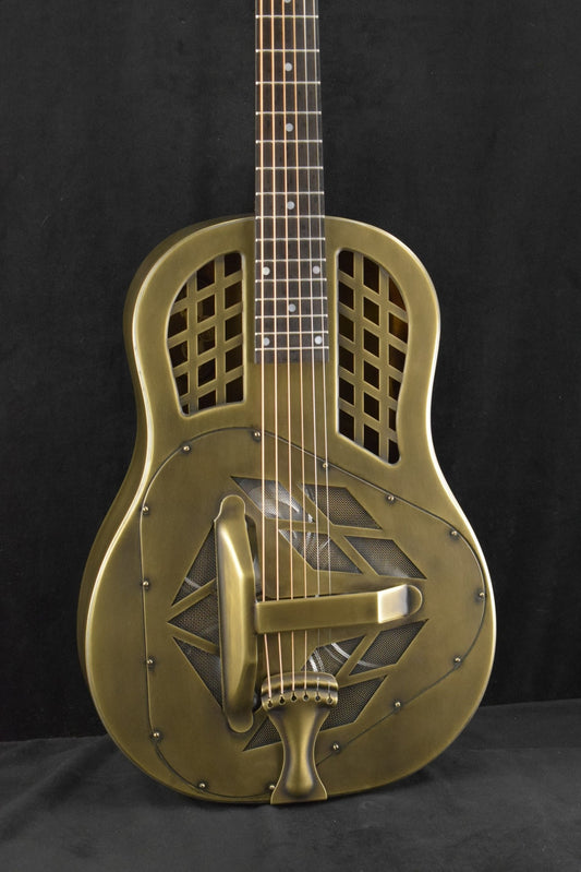 National NRP Tricone 12-Fret Antique Brass