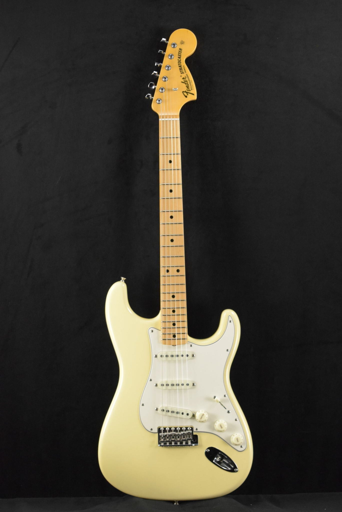Fender Custom Shop '68 Stratocaster DLX Closet Classic - Aged Vintage White