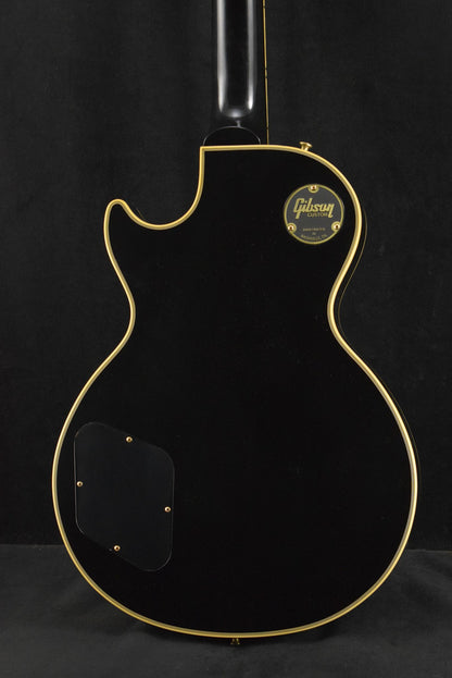 Gibson Custom Shop Les Paul Custom Chambered Body Slim Neck 3 Pickup Ebony VOS GH