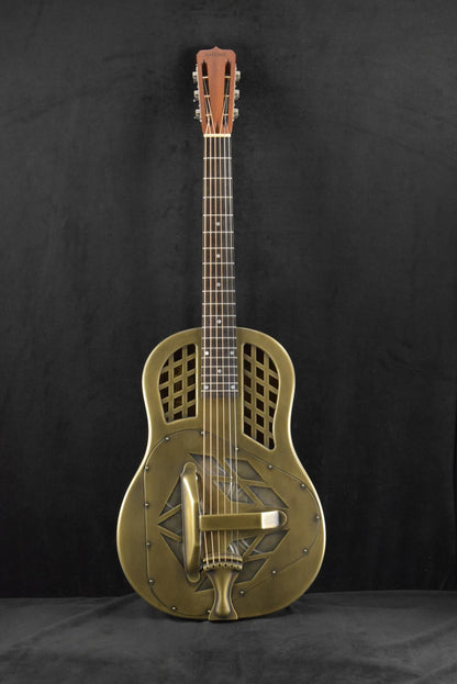 National NRP Tricone 12-Fret Antique Brass