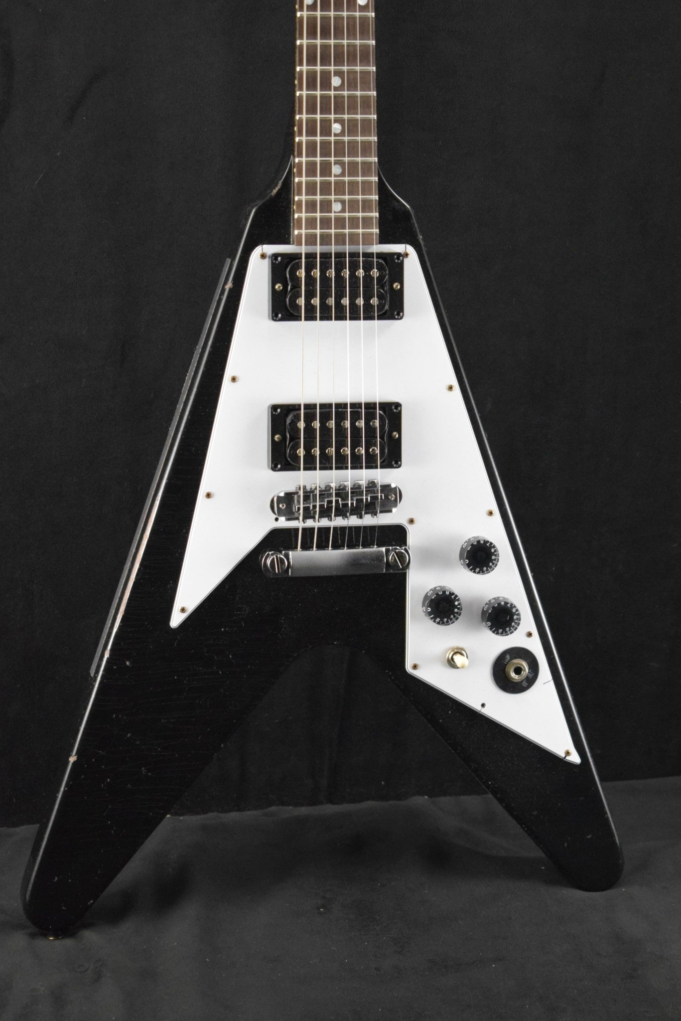 Gibson Murphy Lab 1979 Flying V Kirk Hammett Ebony
