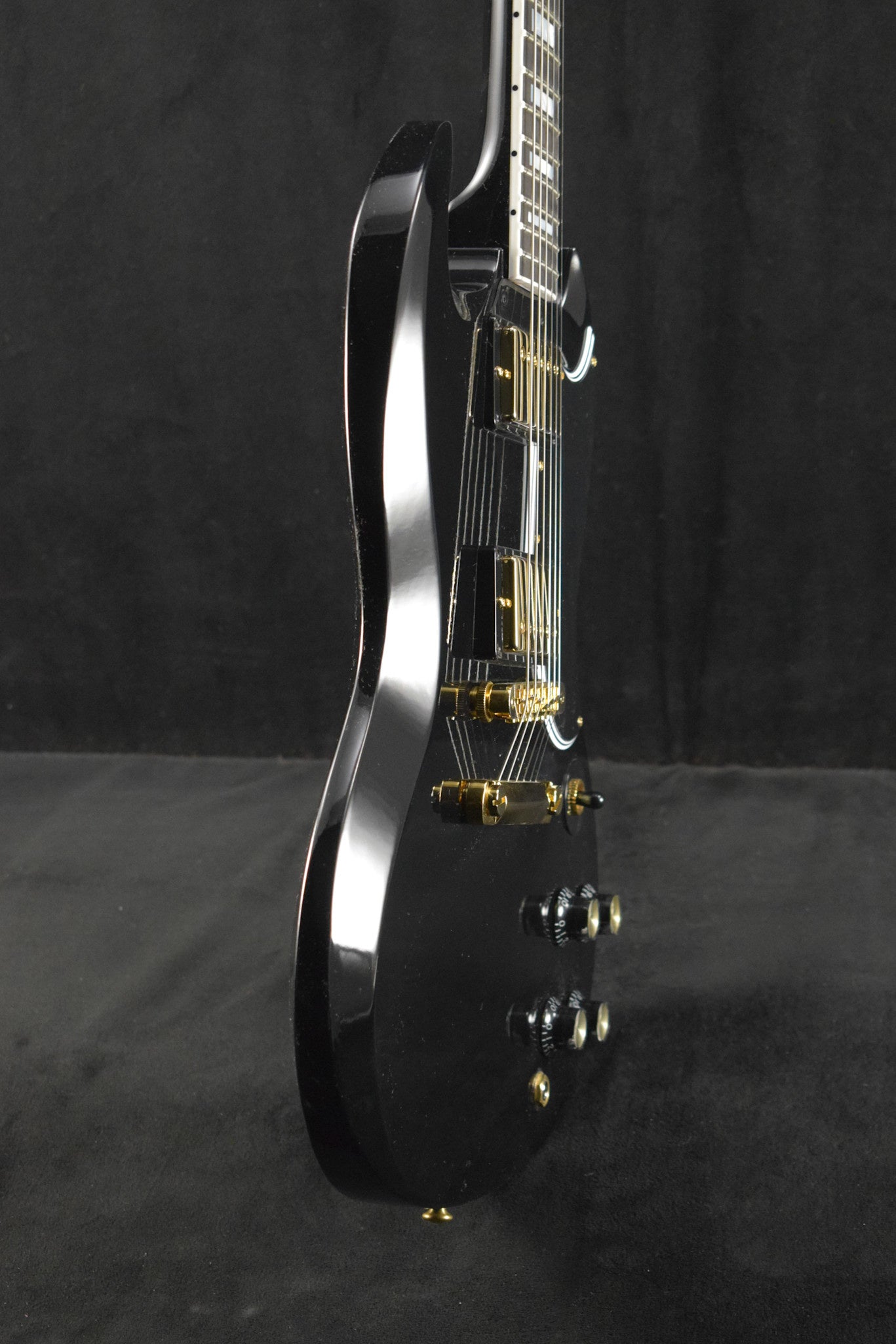 Gibson Custom Shop SG Custom 2-Pickup w/ Ebony Fingerboard Gloss Ebony