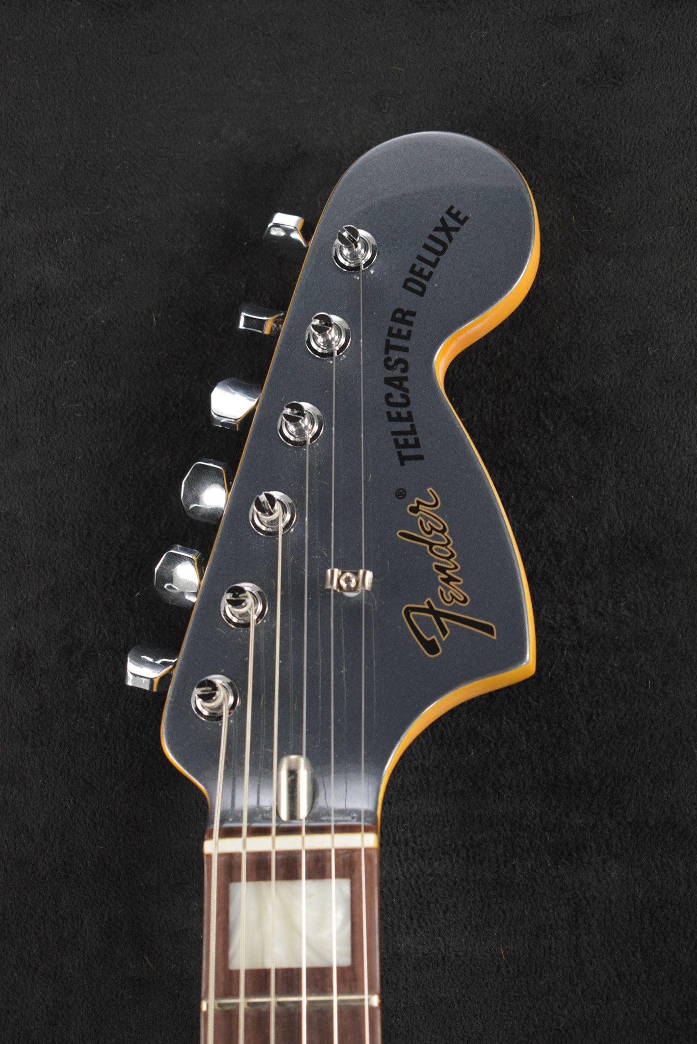 Fender Chris Shiflett Cleaver Telecaster Deluxe Charcoal Frost Metallic Rosewood Fingerboard