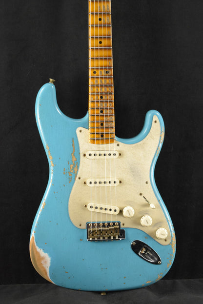 Fender Limited Edition '58 Stratocaster Heavy Relic - Super Faded Aged Taos Turquoise