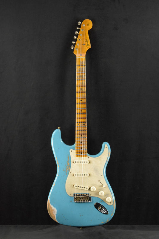 Fender Limited Edition '58 Stratocaster Heavy Relic - Super Faded Aged Taos Turquoise