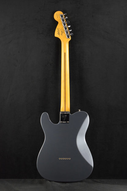 Fender Chris Shiflett Cleaver Telecaster Deluxe Charcoal Frost Metallic Rosewood Fingerboard