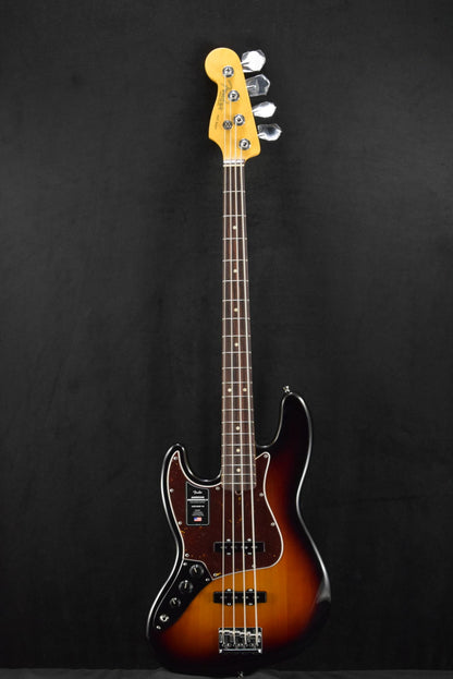 Fender American Professional II Jazz Bass Left-Hand 3-Color Sunburst Rosewood Fingerboard