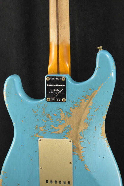 Fender Limited Edition '58 Stratocaster Heavy Relic - Super Faded Aged Taos Turquoise