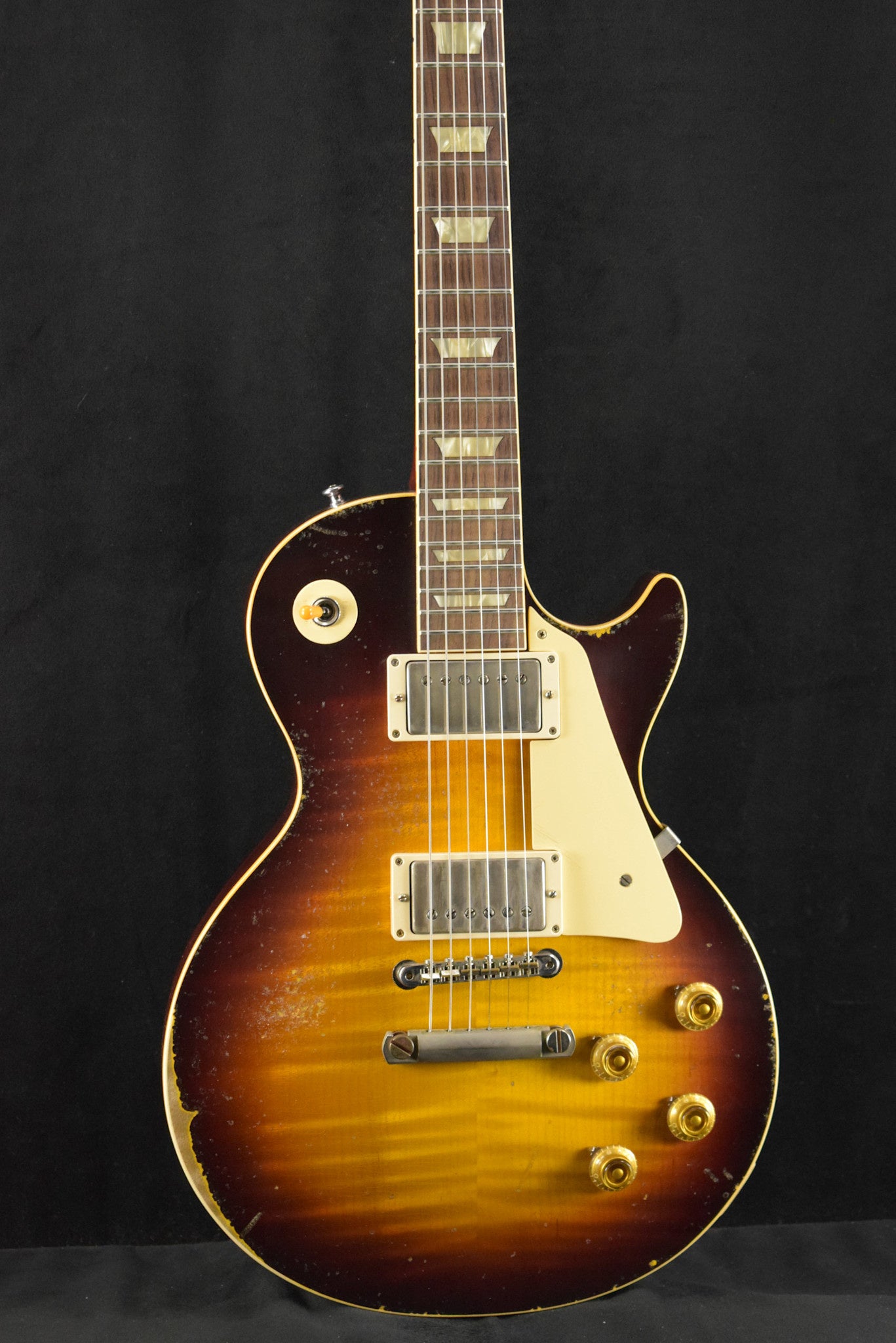 Gibson Murphy Lab 1959 Les Paul Standard Bourbon Burst Ultra Heavy Aged - Fuller's Exclusive