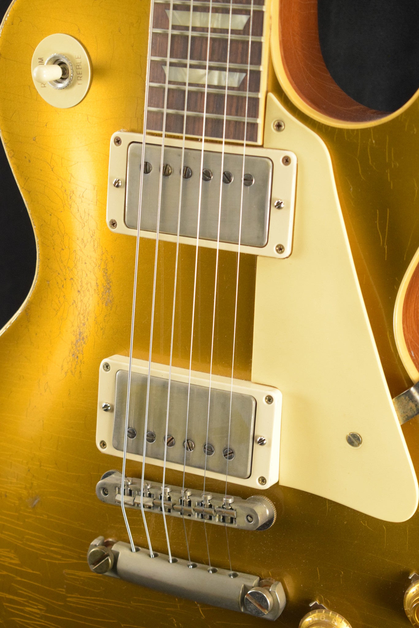 Gibson Murphy Lab 1957 Les Paul Goldtop Ultra Heavy Aged - Double
