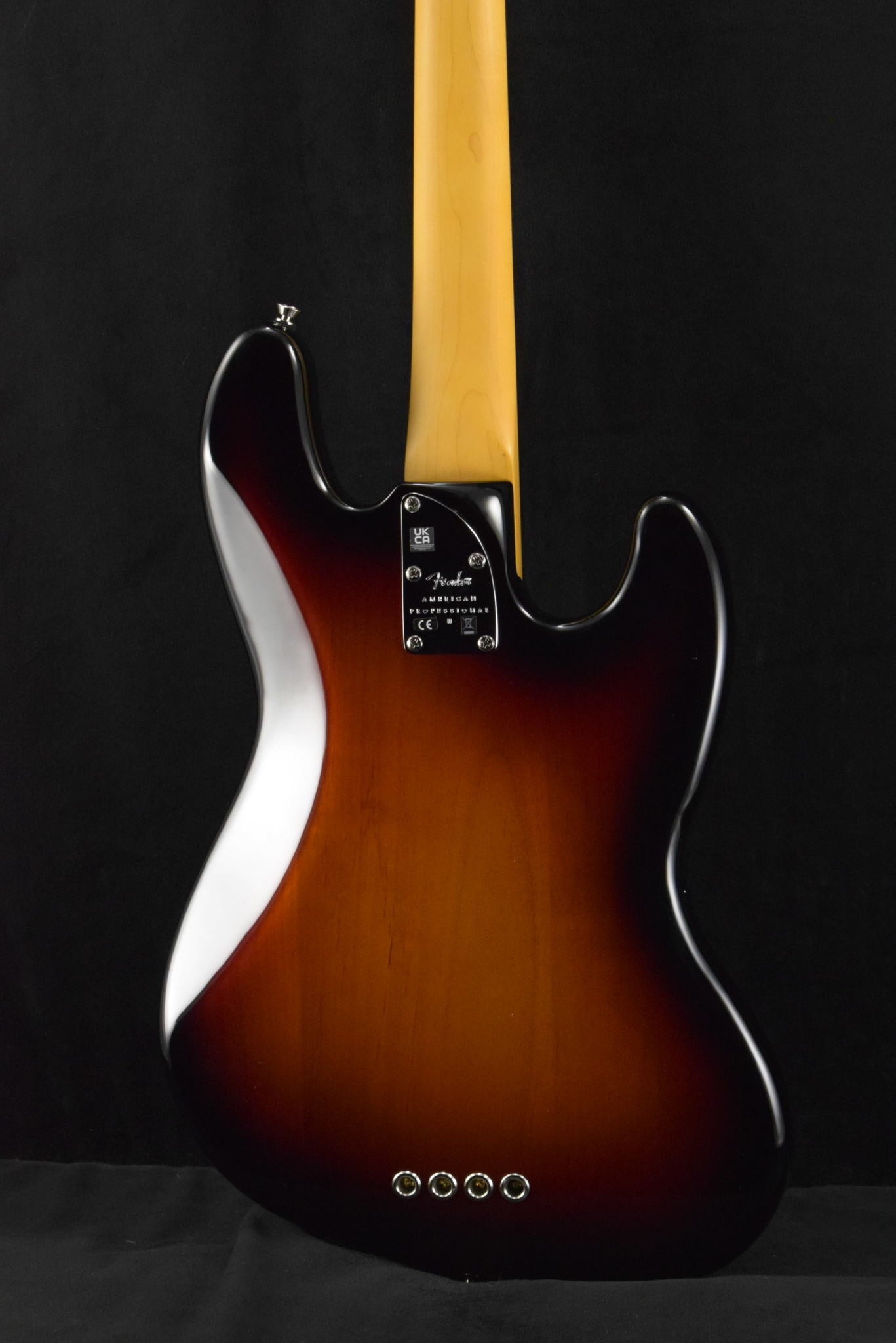 Fender American Professional II Jazz Bass Left-Hand 3-Color Sunburst Rosewood Fingerboard