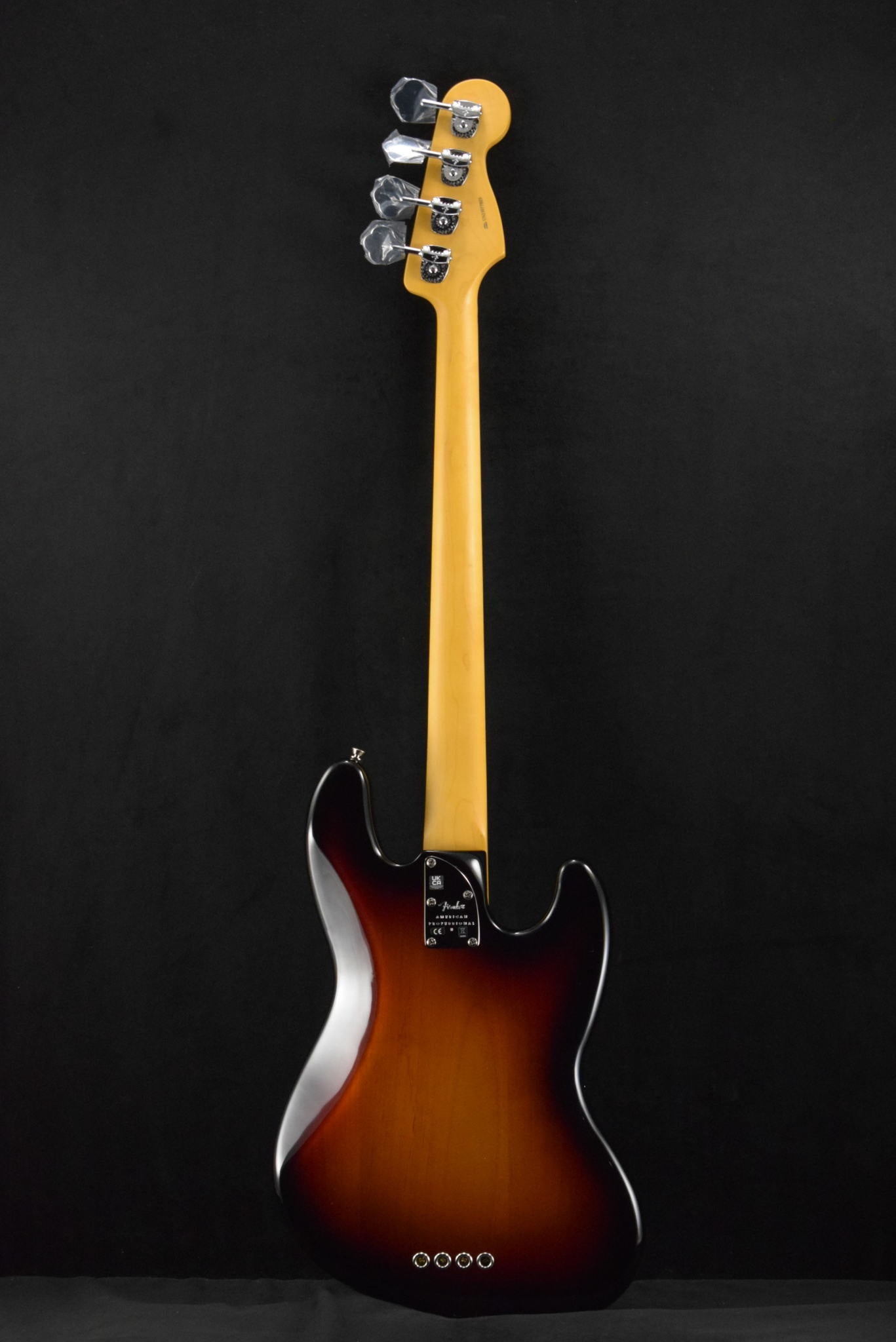 Fender American Professional II Jazz Bass Left-Hand 3-Color Sunburst Rosewood Fingerboard
