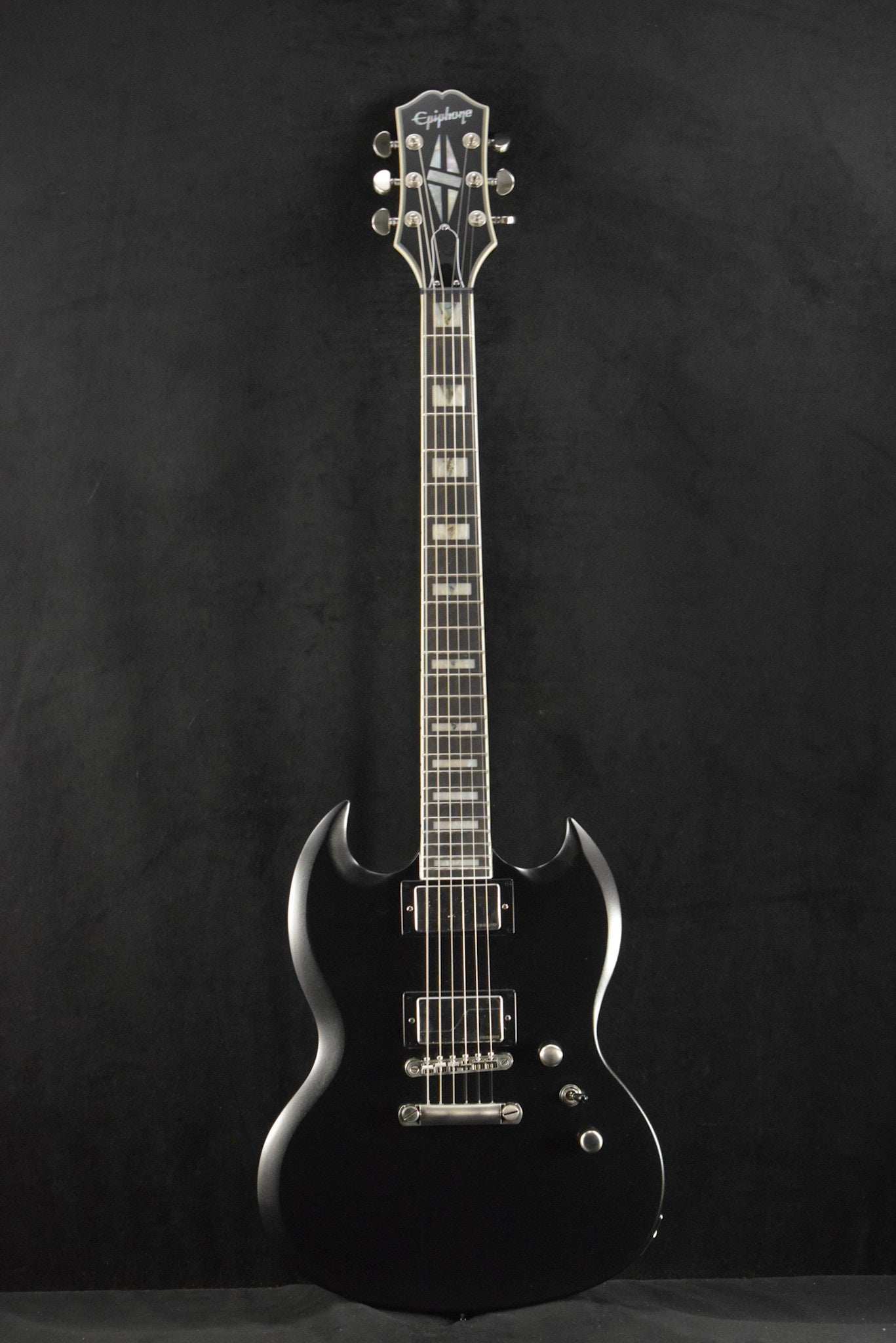 Epiphone SG Prophecy Aged Jet Black Metallic w/Gig Bag