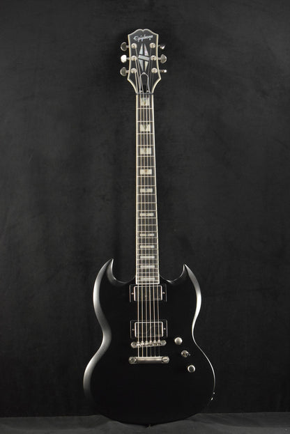 Epiphone SG Prophecy Aged Jet Black Metallic w/Gig Bag