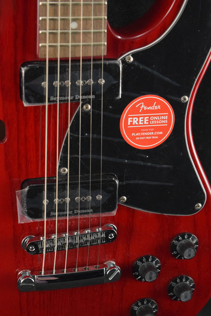 Fender Jim Adkins JA-90 Telecaster Thinline Crimson Red Transparent