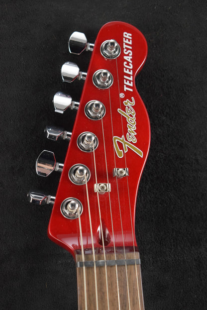 Fender Jim Adkins JA-90 Telecaster Thinline Crimson Red Transparent