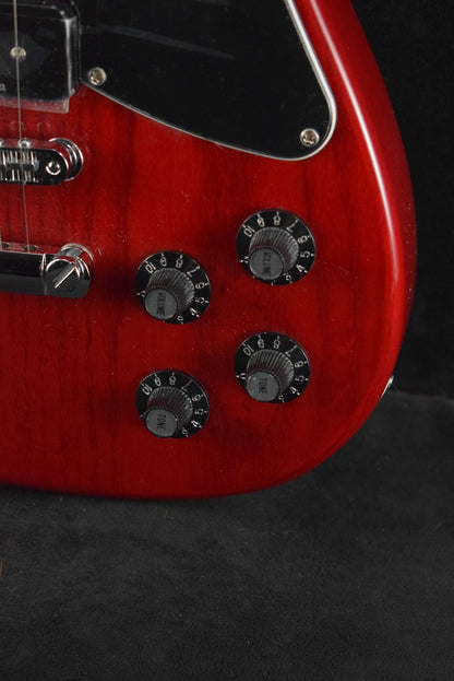 Fender Jim Adkins JA-90 Telecaster Thinline Crimson Red Transparent